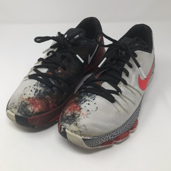 Nike KD 8 Christmas Edition - Youth 7 Style: #824464-106 Size: Youth 7 - Picture 2 of 9